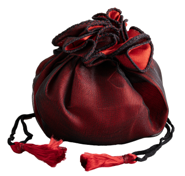 Rose Sac noir/rouge